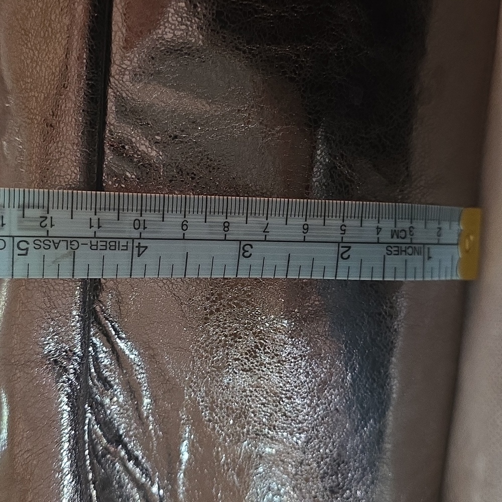 Coach Gunmetal Shimmering Metallic Tote! NWT ๐ 2011 - Picture 11 of 17